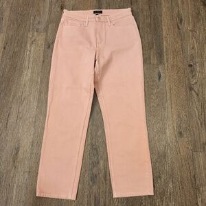 Free Assembly Womens The Original 90s Straight Leg Denim Jeans Size 10 Pink